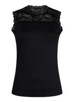 Tramontana Paris Nos Basic Top Lace Tops En Singlets 009000-black - thumbnail