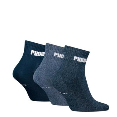 Puma Quartersokken Cushioned New Generation 3-pack Blue Combo-35/38
