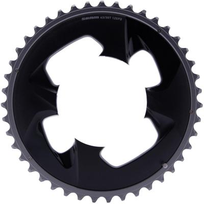 SRAM kettingblad "force axs wide" chain ring force axs wide 43 t. grey