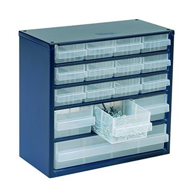 raaco 616-123 Magazijnkast voor kleine onderdelen (b x h x d) 306 x 283 x 150 mm Aantal vakken: 16 Inhoud 1 stuk(s)