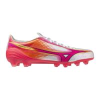 Mizuno Alpha III Japan Gras Voetbalschoenen (FG) Wit Roze Oranje - thumbnail