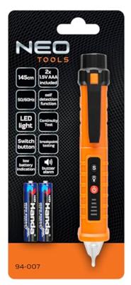 Enzo spanningstester | Voltage detector met led indicatie | - 6420768 Enzo spanningstester | Voltage detector met led indicatie | - 6420768