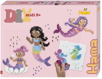 Hama Strijkkralen Set Zeemeerminnen 4000 Delig Hama Strijkkralen Set Zeemeerminnen 4000 Delig