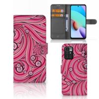 Xiaomi Redmi 10 Hoesje Swirl Pink - thumbnail