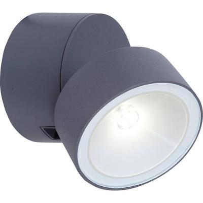 Lutec Richtbare wandlampTrumpet antraciet 600lm - 5626101125