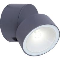 Lutec Richtbare wandlampTrumpet antraciet 600lm - 5626101125 - thumbnail