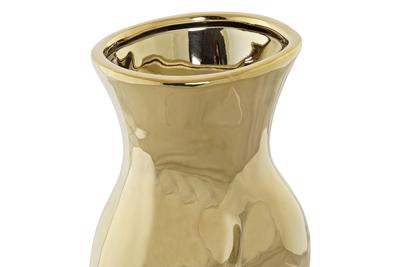 Vaas DKD Home Decor Gouden Keramiek 17 x 12 x 21 cm (2 Stuks) Vaas DKD Home Decor Gouden Keramiek 17 x 12 x 21 cm (2 Stuks)