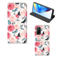 Xiaomi Mi 10T | 10T Pro Smart Cover Butterfly Roses - thumbnail