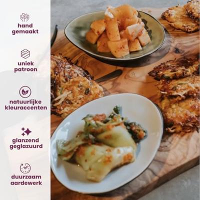 Cosy & Trendy Kleine Schaaltjes / Dipschaaltjes Streetfood 9 x 7 cm / 100 ml - 10 Stuks