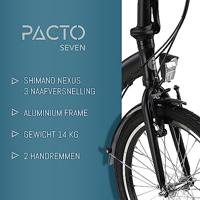 Pacto Seven 20 inch Vouwfiets 3v - thumbnail