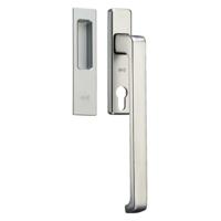 GU greep enkel met kom - Dirigent - cilindergat - aluminium - thumbnail