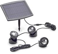 Pontec 77939 Vijverbelichting Set van 3 stuks LED 0.5 W Zwart - thumbnail