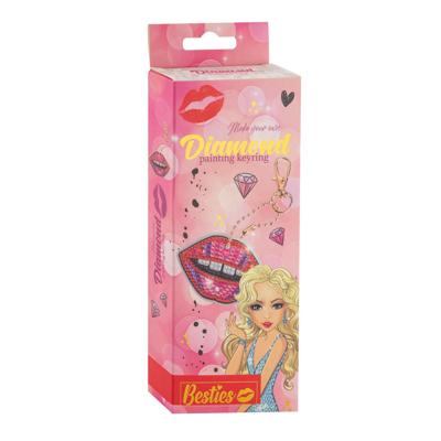 Besties diamond painting sleutelhanger maken