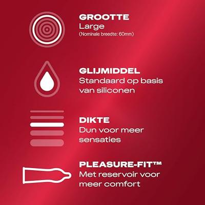 Durex Thin Feel XL Condooms - thumbnail