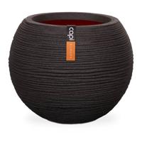 Capi Nature Rib NL bol 62x48cm bloempot zwart - thumbnail