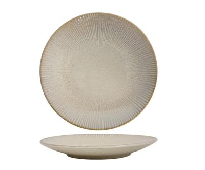 Cookinglife Ontbijtborden Coastal Lines Ocean Beige ø 21 cm - 6 Stuks