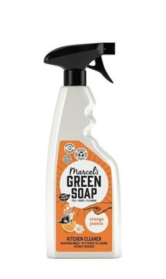 Marcel's Green Soap Keukenreiniger spray sinaasappel & jasmijn 500 Milliliter