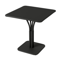 Fermob Luxembourg tuintafel kolom 71x71 cm Liquorice - thumbnail