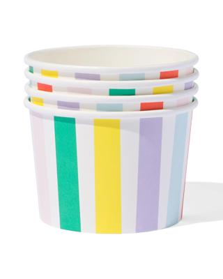 HEMA Bakjes Multicolor 4 Stuks bij Jumbo