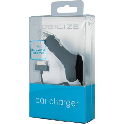 Mobilize MOB-20496 oplader voor mobiele apparatuur Auto Zwart