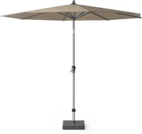 Stokparasol Riva dia. 300 cm taupe zonwering - Platinum - thumbnail