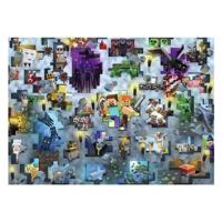 Ravensburger legpuzzel minecraft bendes, 1000st. - thumbnail