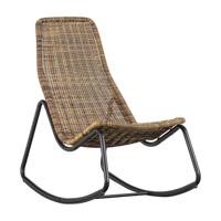 WOOOD Outdoor Schommelstoel 'Tom' Rattan, kleur Naturel - thumbnail