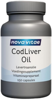 Nova Vitae Levertraanolie capsules 150 Capsules - thumbnail
