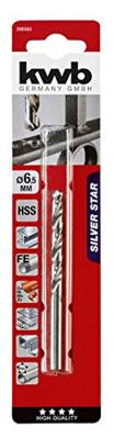 Silver Star HSS spiraalboor 6.5 mm kaart KWB - Kwb Silver Star HSS spiraalboor 6.5 mm kaart KWB - Kwb