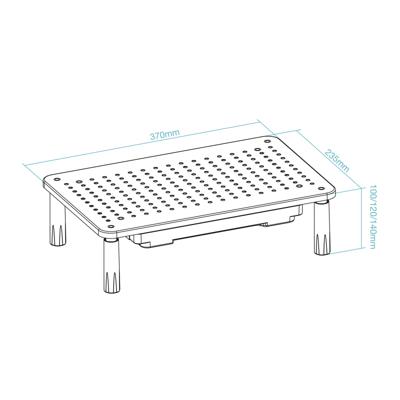 Schermtafel Support TooQ TQMR087