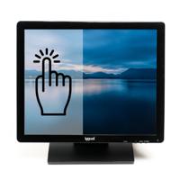 iggual - 19 inch LCD-monitor - Touchscreen MTL15C - Vesa 75 x 75 - Compatibel met Windows en MS-Back - Gewicht 6 kg - Kleur Zwart - thumbnail