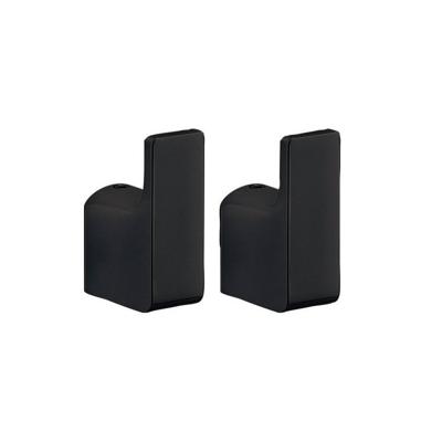 Handdoekhaak 2PCS Sapho Pirenei 2x5.3 cm Mat Zwart Handdoekhaak 2PCS Sapho Pirenei 2x5.3 cm Mat Zwart