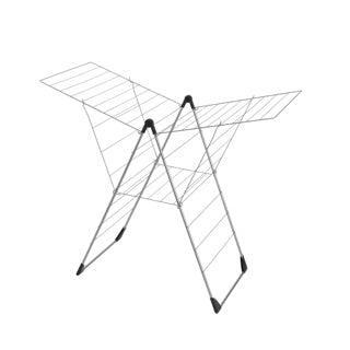 Tomado Breva Droogrek 25 m Lijn 58x133x109 cm Zilver