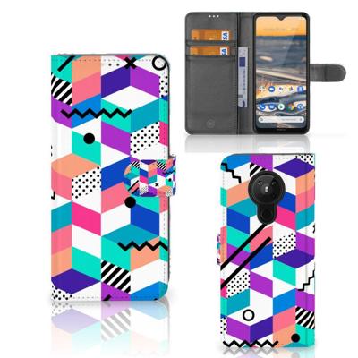 Nokia 5.3 | Book Case | Blokken Kleurrijk