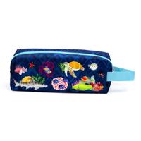 Marine Kingdom Oxford Stof Potloodetui - thumbnail