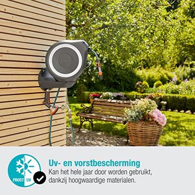 GARDENA Wandslangenbox RollUp M Slanghaspel - thumbnail