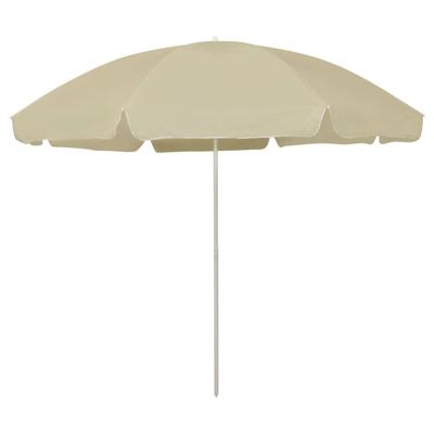 VidaXL Strandparasol 300 cm zandgeel