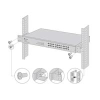 TP-Link 13-inch Switches Rack Mount Kit Switch Zwart - thumbnail
