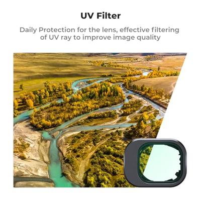 K&F Concept UV filter voor Insta360 GO 3S - lensbescherming met waterbestendige coating