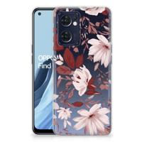 Hoesje maken OPPO Reno 7 5G | Find X5 Lite Watercolor Flowers - thumbnail