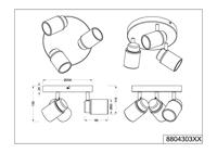 Trio SpotAngelo 3-lichts chroom - 880430306 - thumbnail