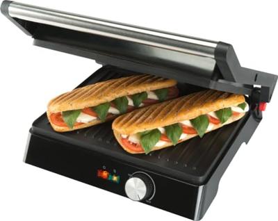 Bourgini Classic Contactgrill RVS/Zwart