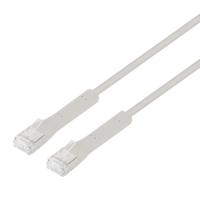 Intellinet 745130 RJ45 Netwerkkabel, patchkabel CAT 6A F/FTP 1.0 m Grijs Flexibel, Afscherming totaal, Halogeenvrij 1 stuk(s) - thumbnail