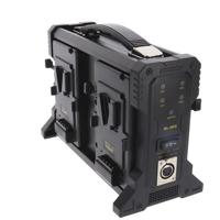 Rolux acculader rl-4ks voor 4 x v-mount accu - thumbnail