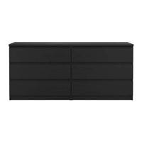 by fonQ basic Slide Ladekast - 6 lades - Zwart - thumbnail