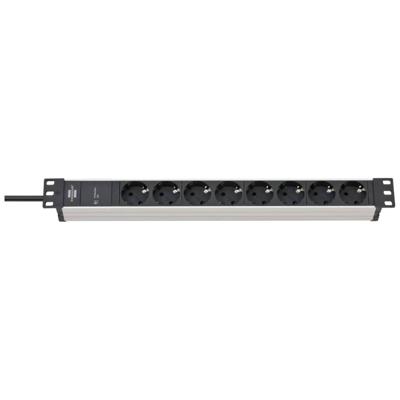 Brennenstuhl 1390007308 power uitbreiding 2 m 8 AC-uitgang(en) Binnen Zwart, Zilver Brennenstuhl 1390007308 power uitbreiding 2 m 8 AC-uitgang(en) Binnen Zwart, Zilver