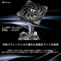 Thermaltake TOUGHAIR 310 CPU Air Cooler CPU-koellichaam met ventilator Intel LGA 1851, Intel LGA 1700, Intel LGA 1200, Intel LGA 1156, Intel LGA 1155, Intel - thumbnail