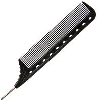 YS Park Winding Tail Comb Ref.YS-102 Carbon 1Stuks - thumbnail
