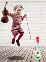 Small Foot houten gitaar kleine vos, 53cm - thumbnail