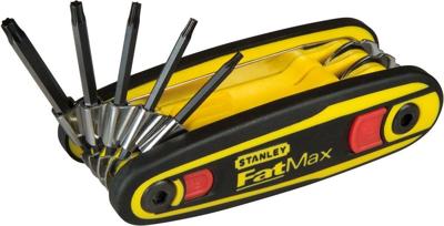 Stanley handgereedschap FatMax Vergrendelbare Stiftsleutelset mm (8delig) - 0-97-552